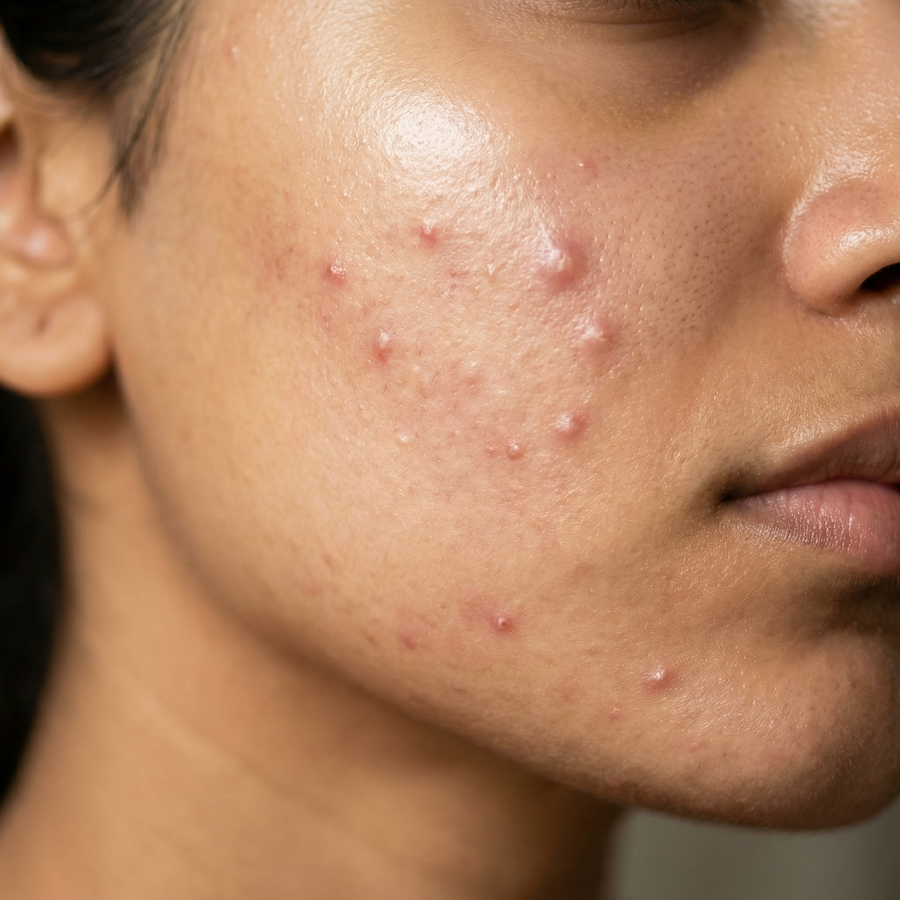 Targets Acne-Causing Bacteria